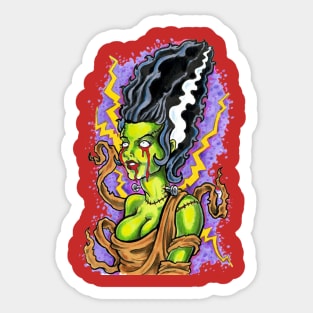 strange tattoo Sticker